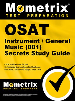 cover image of OSAT Instrument/General Music (001) Secrets Study Guide